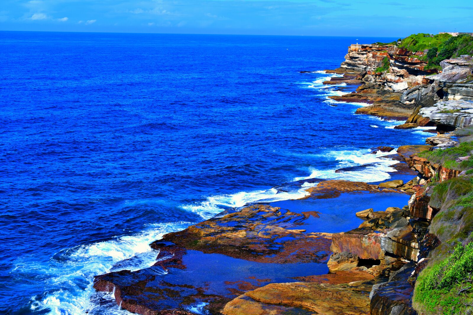 Nikon D7500 sample photo. Jagged beach, jagged shoreline photography
