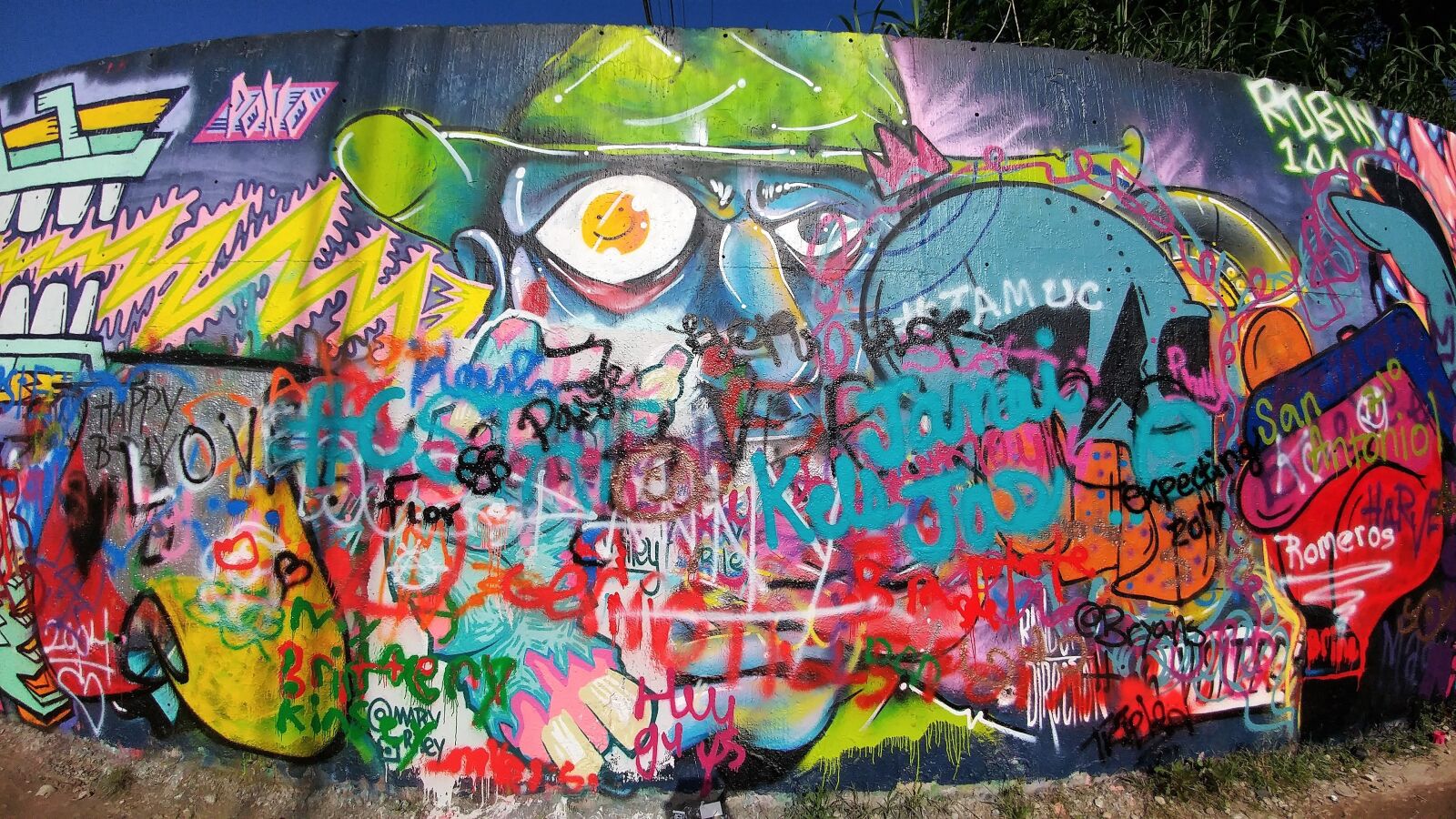 LG G5 sample photo. Graffiti wall, austin texas photography