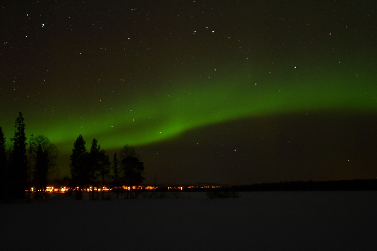 Nikon D3100 sample photo. Lapland, view, nature photography