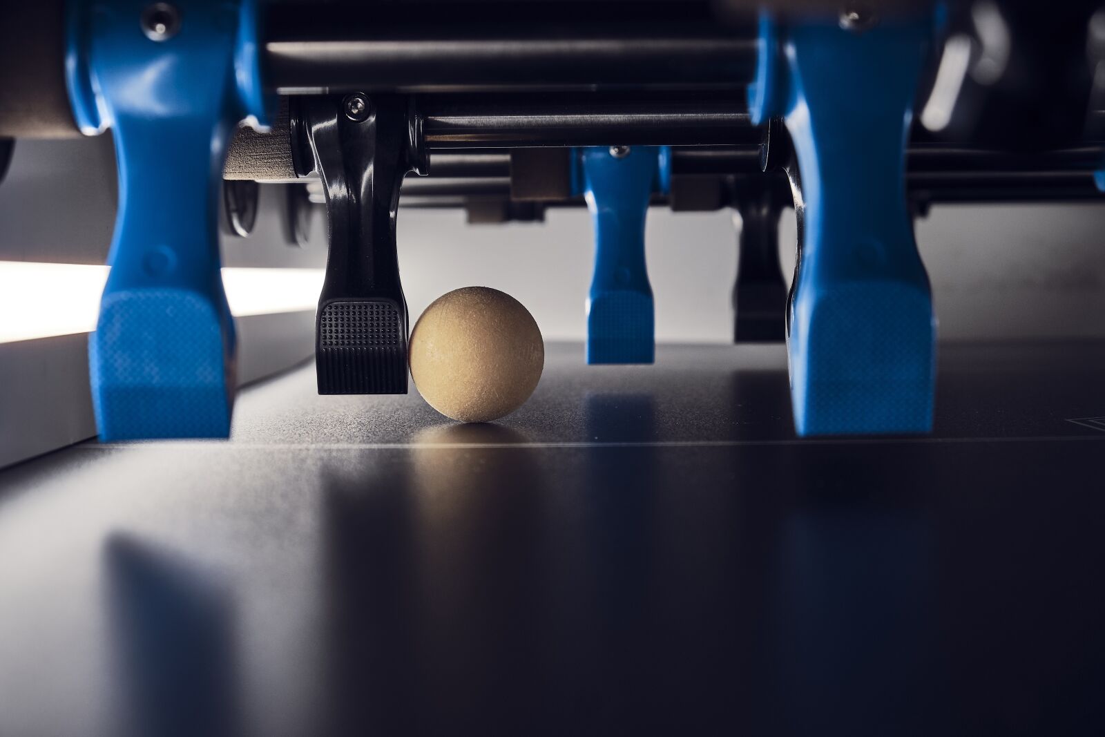 Fujifilm XF 18-55mm F2.8-4 R LM OIS sample photo. Kicker, foosball table, table photography