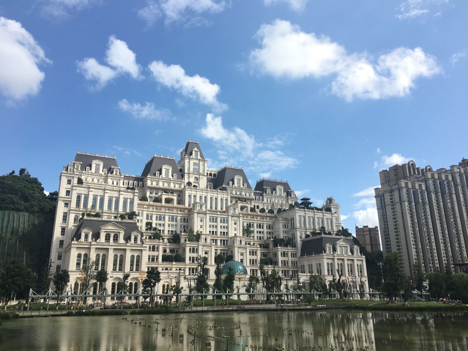 Apple iPhone 6s Plus sample photo. Hotel, building, china photography