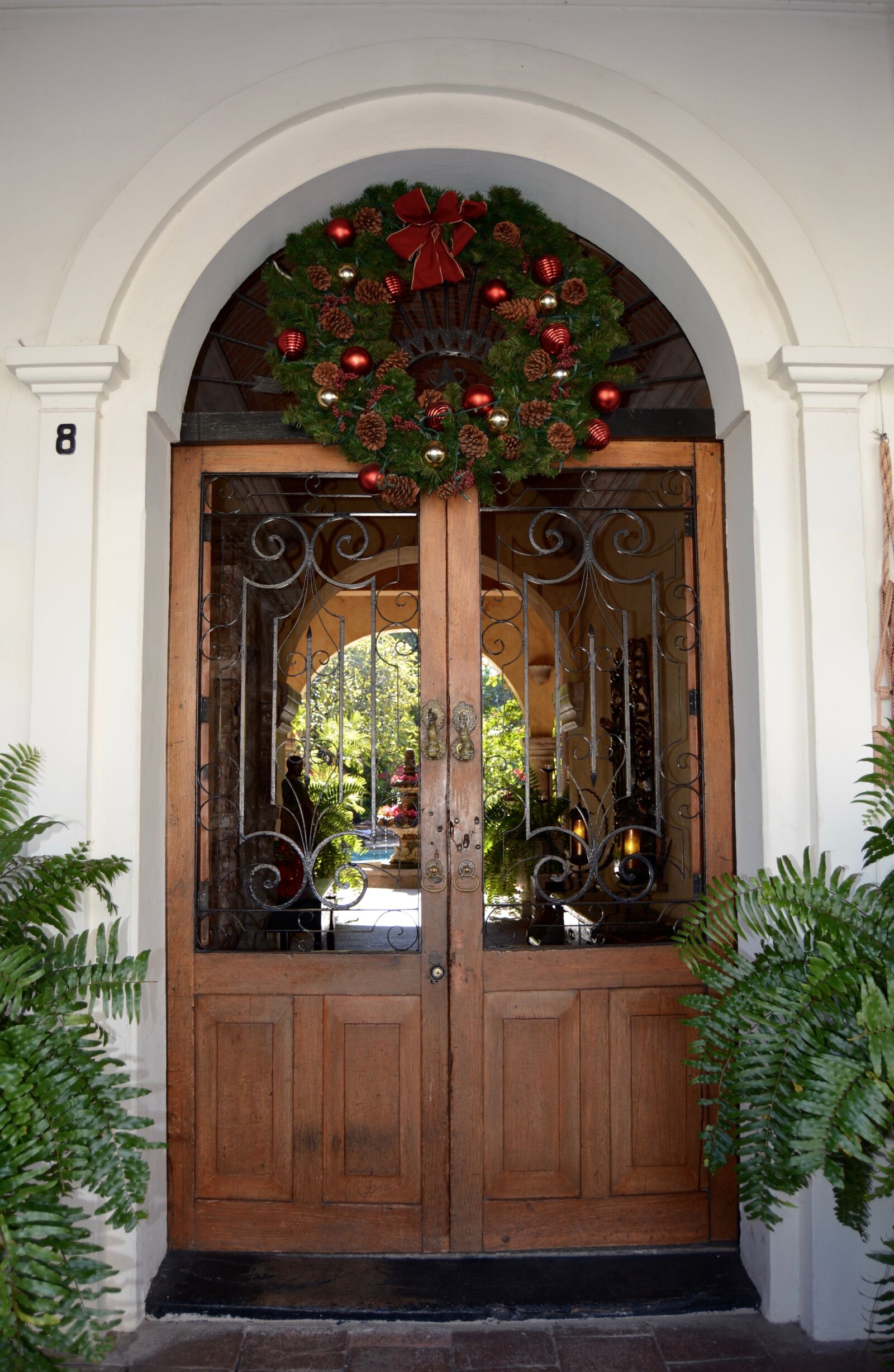 Nikon D5200 sample photo. Door, estate, colonial photography
