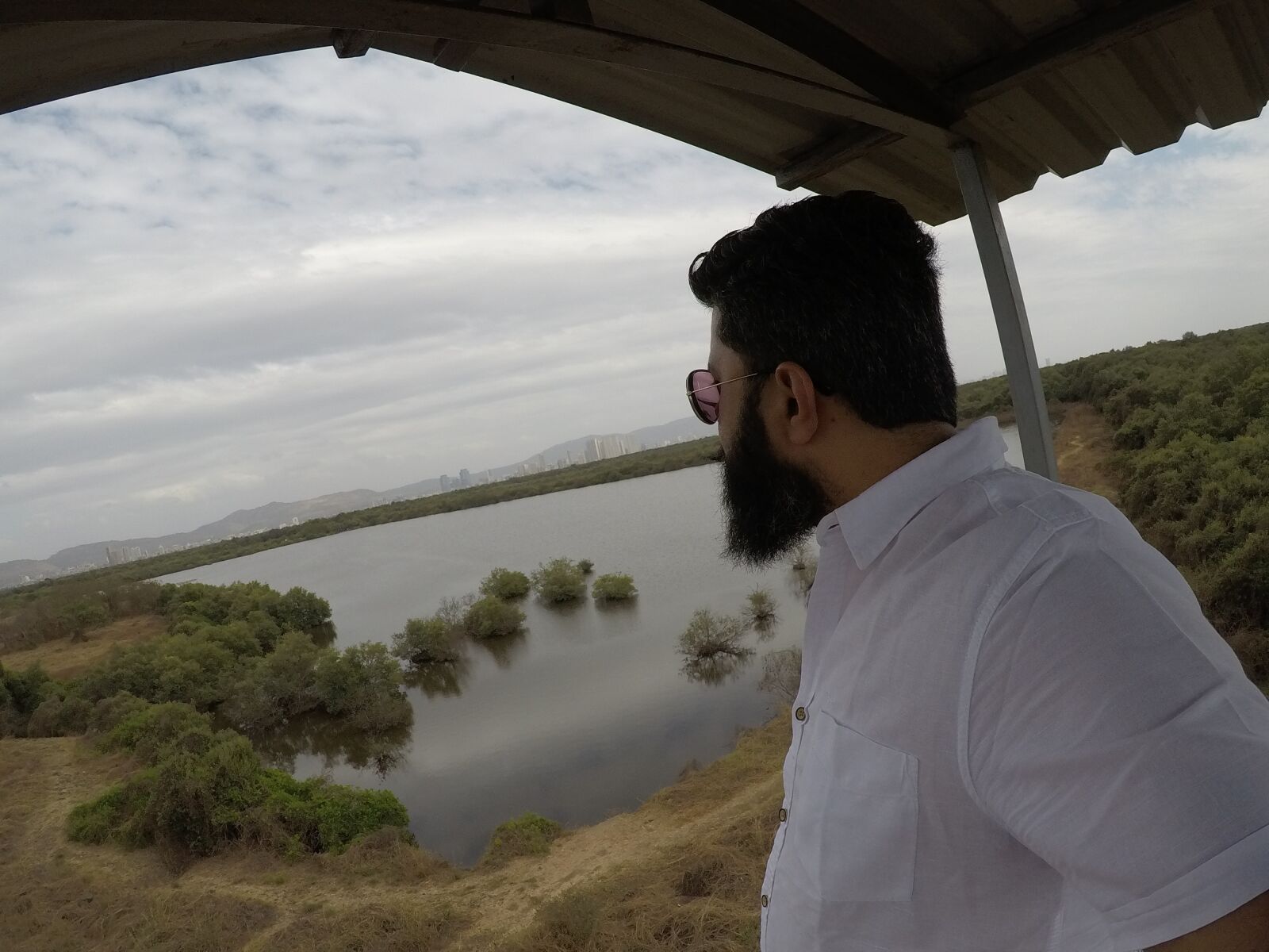 GoPro Hero5 Black sample photo. Beard, man, nature photography