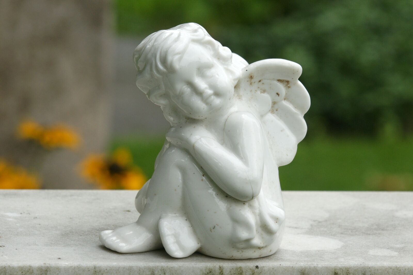 Sony Alpha DSLR-A700 sample photo. Angel, sculpture, harmony photography