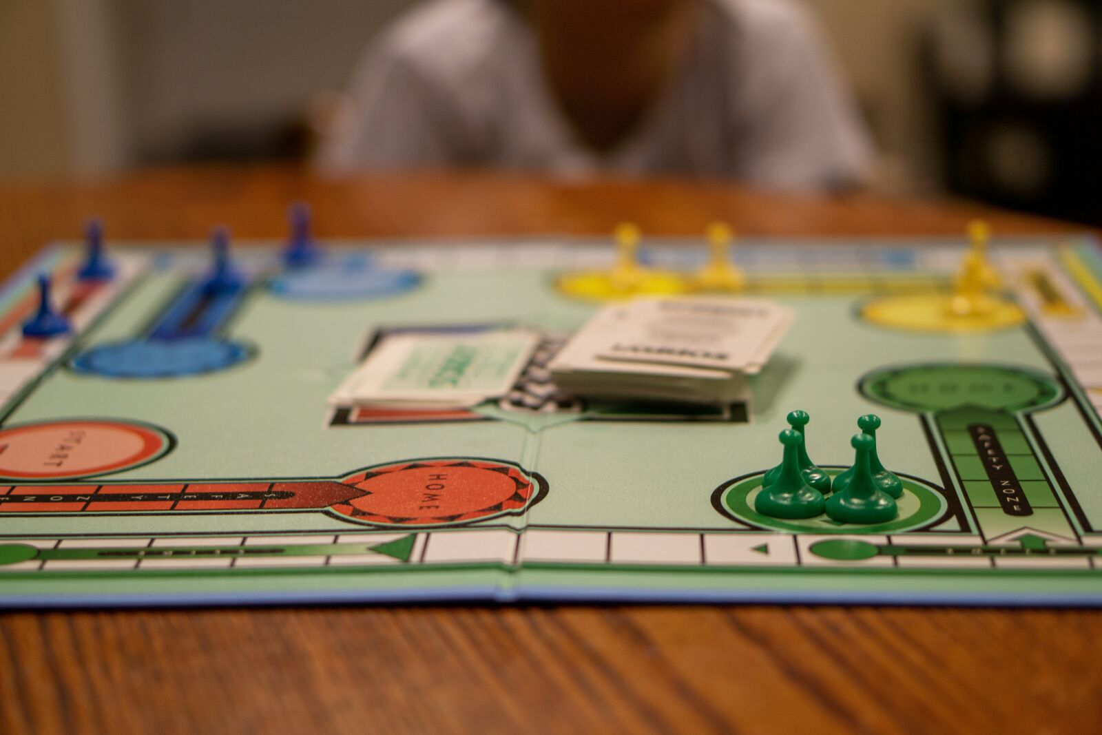E 50mm F1.8 OSS sample photo. Board game, family, toy photography