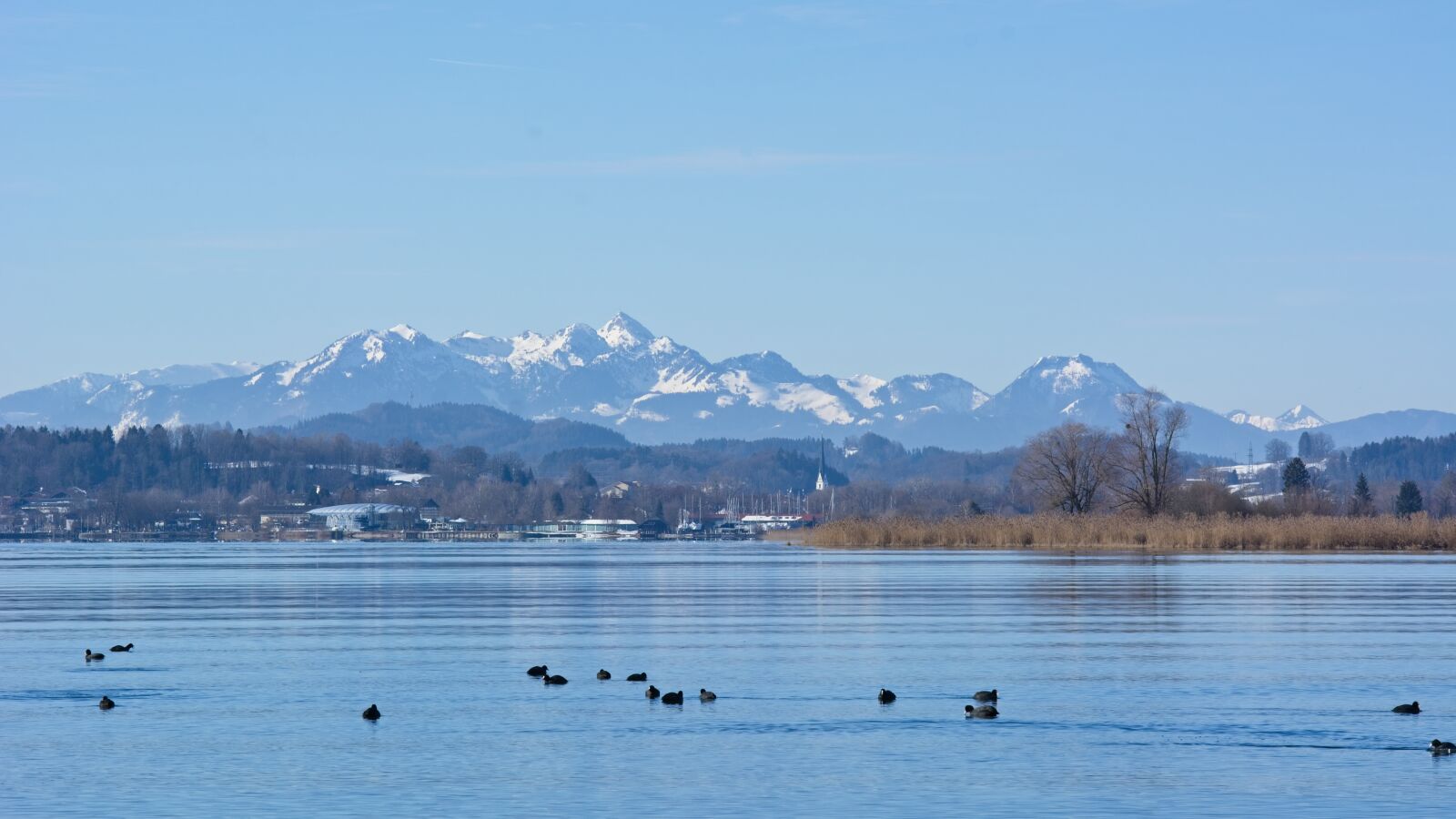 Nikon D7100 sample photo. Landscape, upper bavaria, chiemsee photography