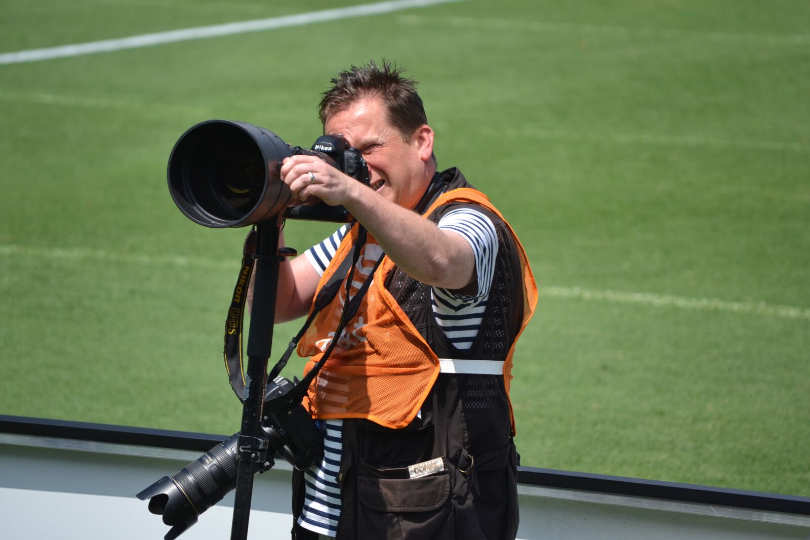 Nikon D3100 sample photo. Photographer, sports, football photography