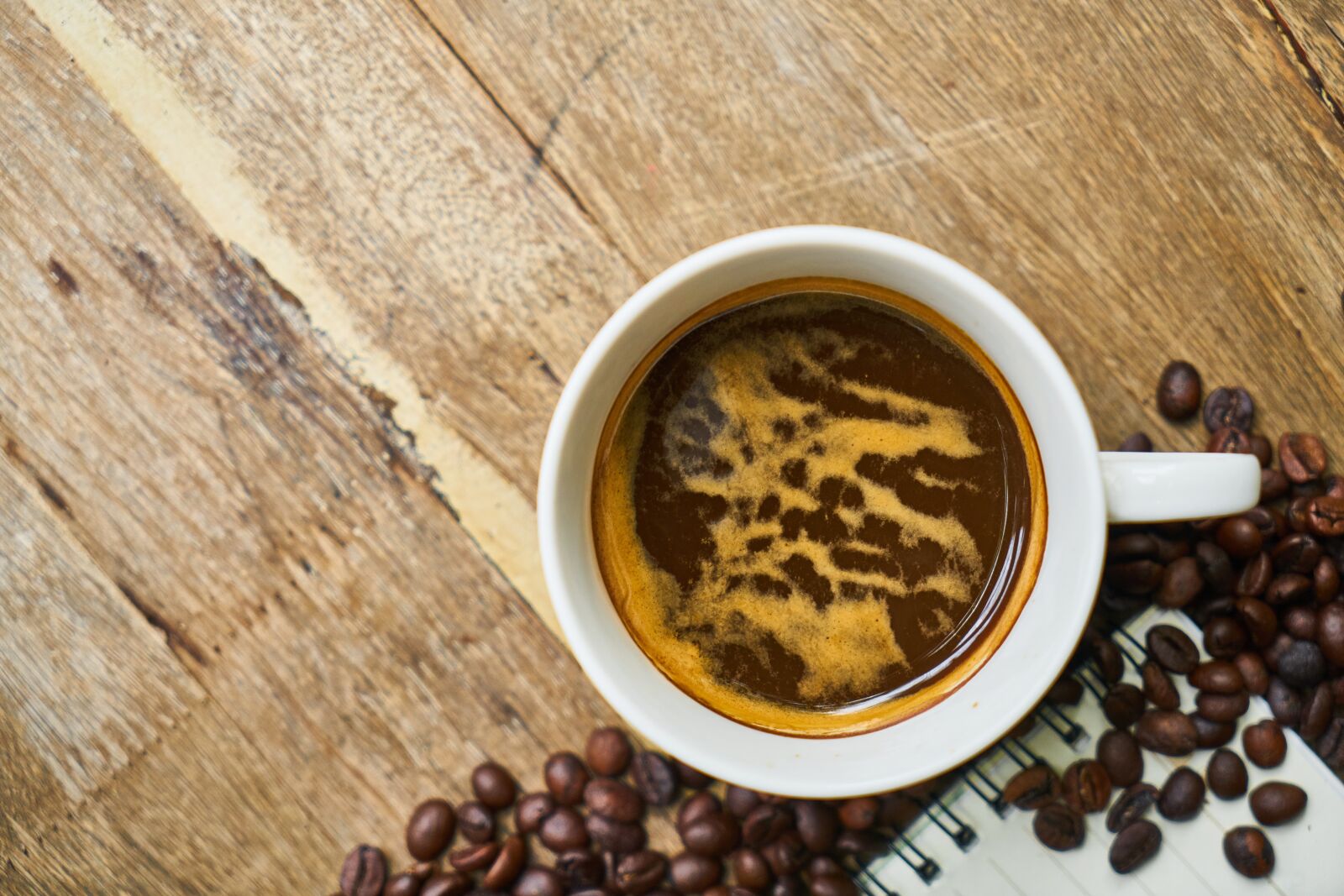 Sony a7R II sample photo. Notebook, coffee, course photography