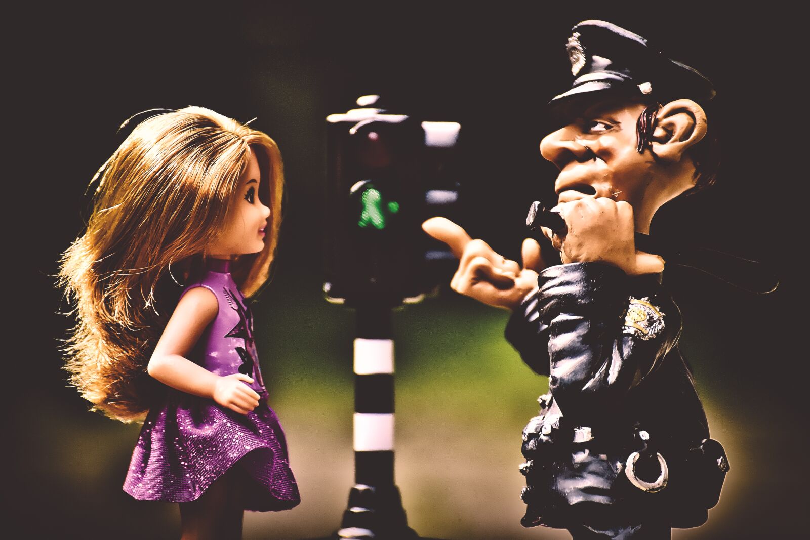 Nikon D7200 sample photo. Police, child, learn photography