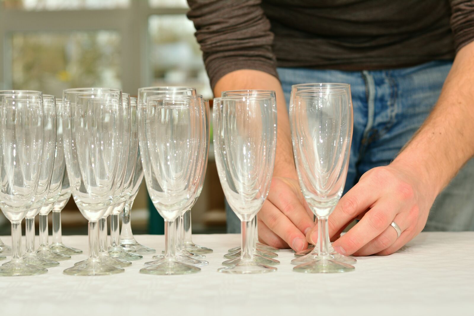 Nikon D5200 sample photo. Glasses, champagne glasses, glass photography