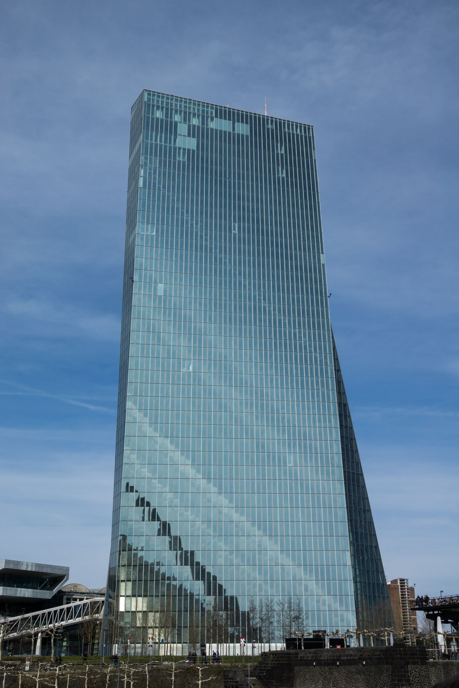 Sony Cyber-shot DSC-RX10 III sample photo. Ecb, frankfurt, architecture photography