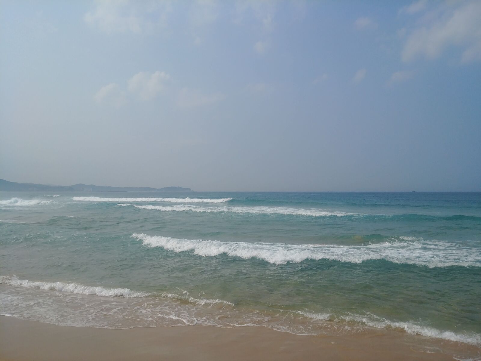 LG G6 sample photo. Sea, high, summer photography