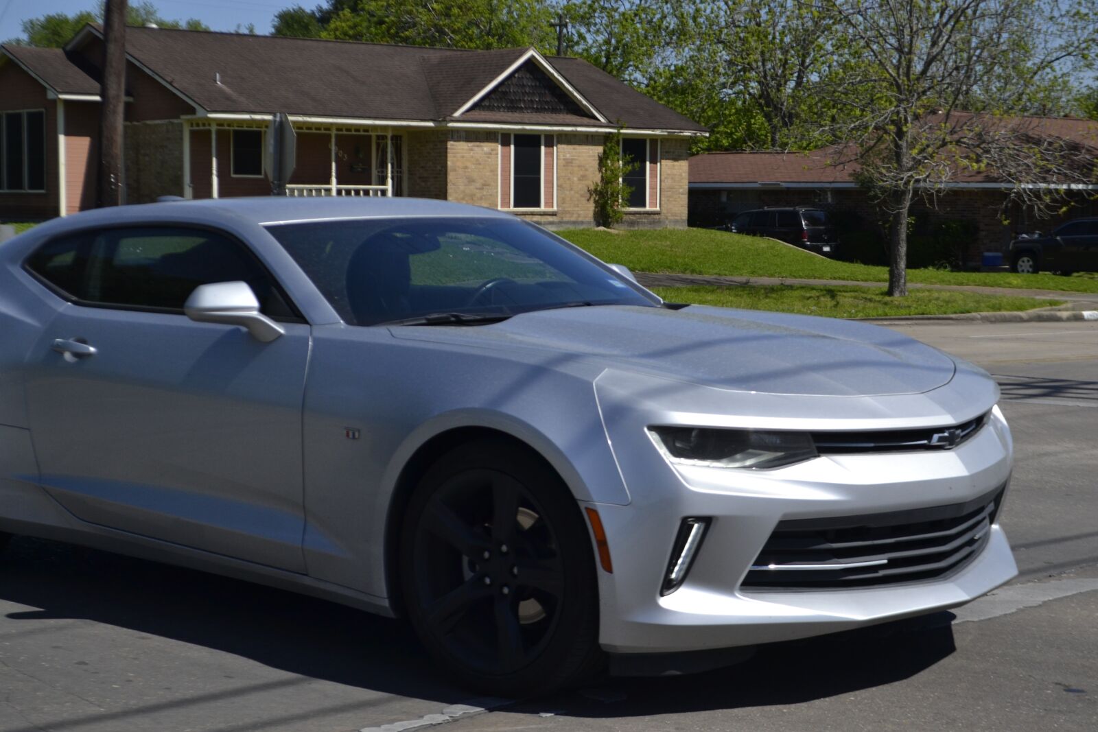 Nikon D3100 sample photo. Chevy, camaro, sports car photography