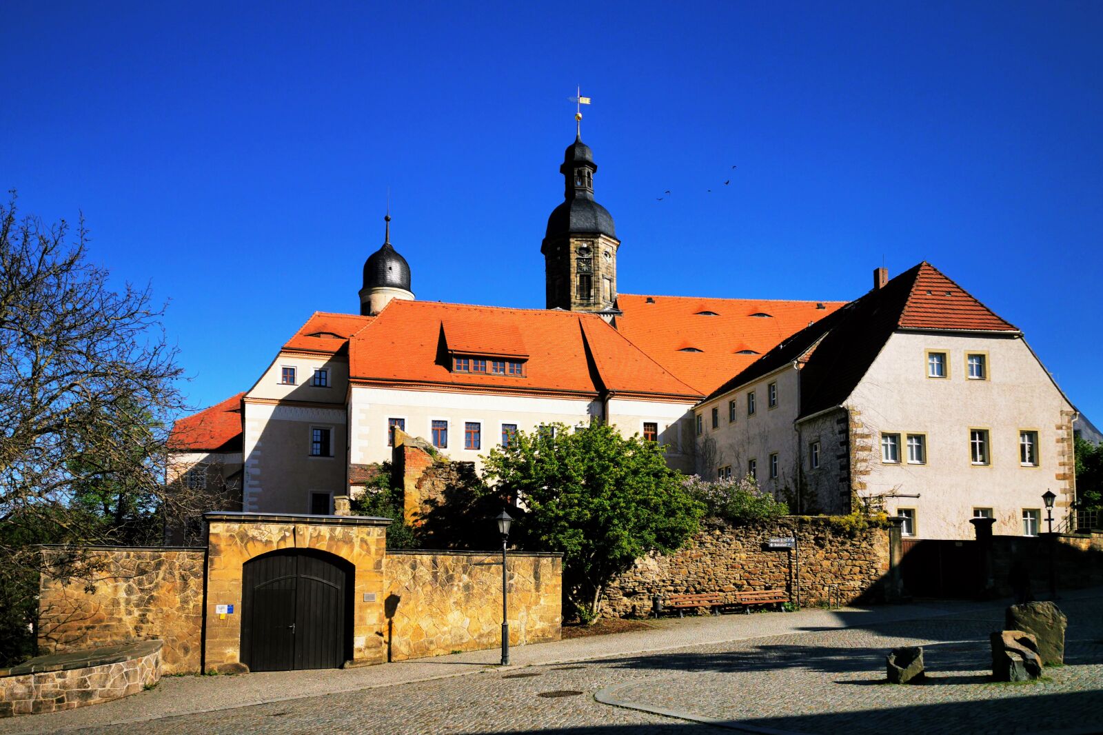 HUAWEI P30 Pro sample photo. Dippoldiswalde, city church, st photography