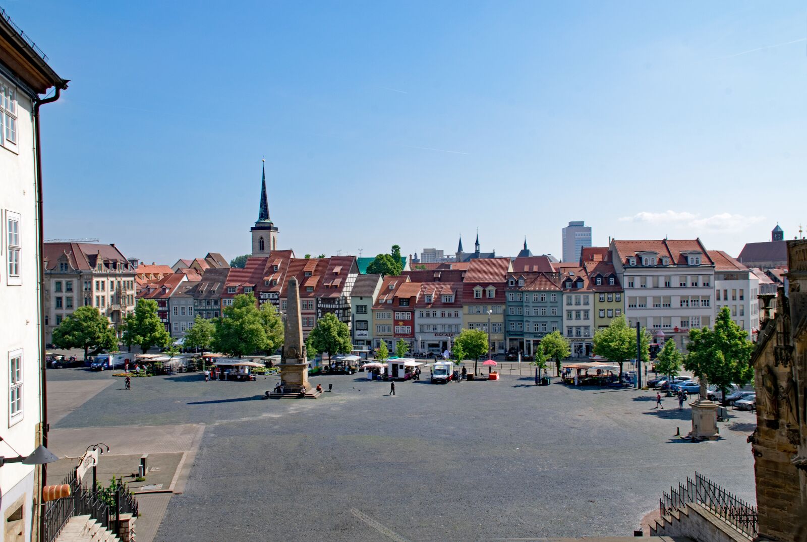 Nikon D5300 sample photo. Cathedral square, erfurt, thuringia photography