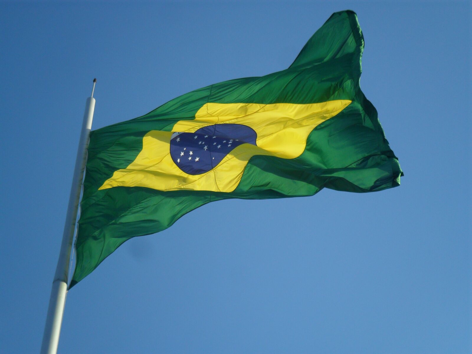 Samsung ES73 / VLUU ES73 /  SL605 sample photo. Brazil, flag, green and photography