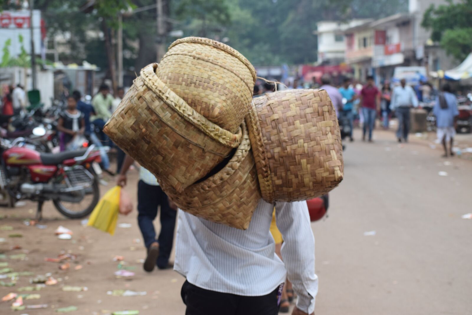 Nikon D3300 sample photo. Market, dhenkanal, rathayatra photography
