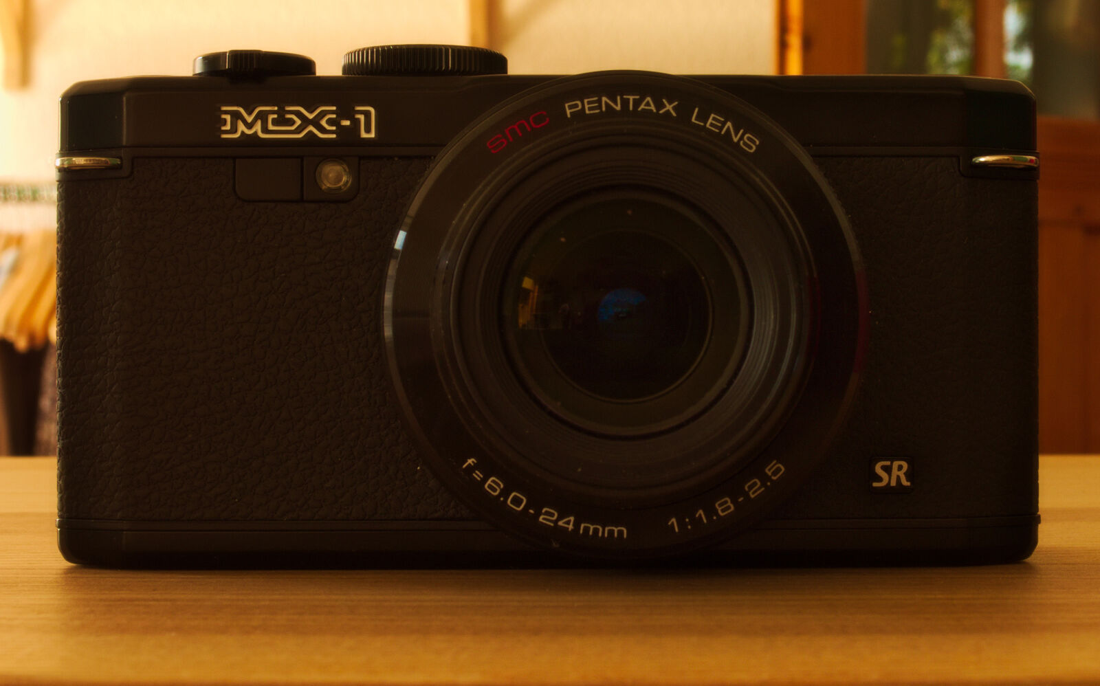 PENTAX RICOH IMAGING PENTAX MX-1 sample photo. Camera, pentax, self, portrait photography