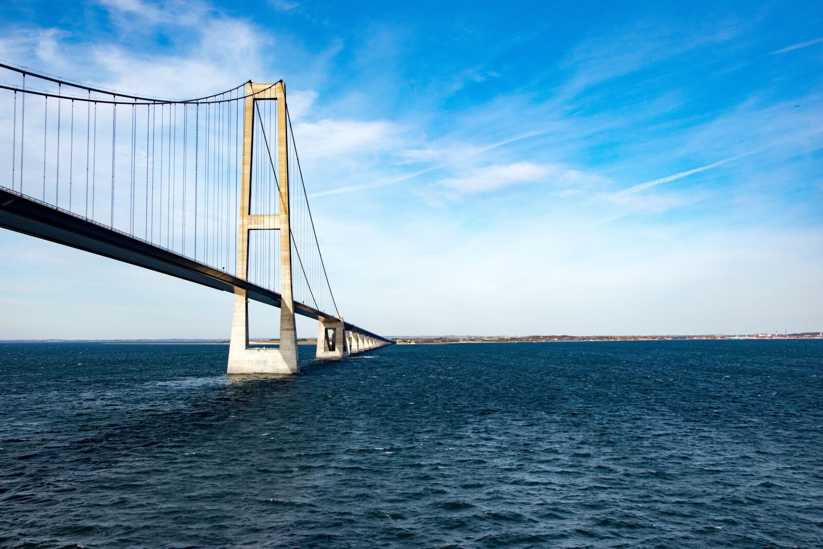 Nikon D5500 sample photo. Bridge, baltic sea, sky photography