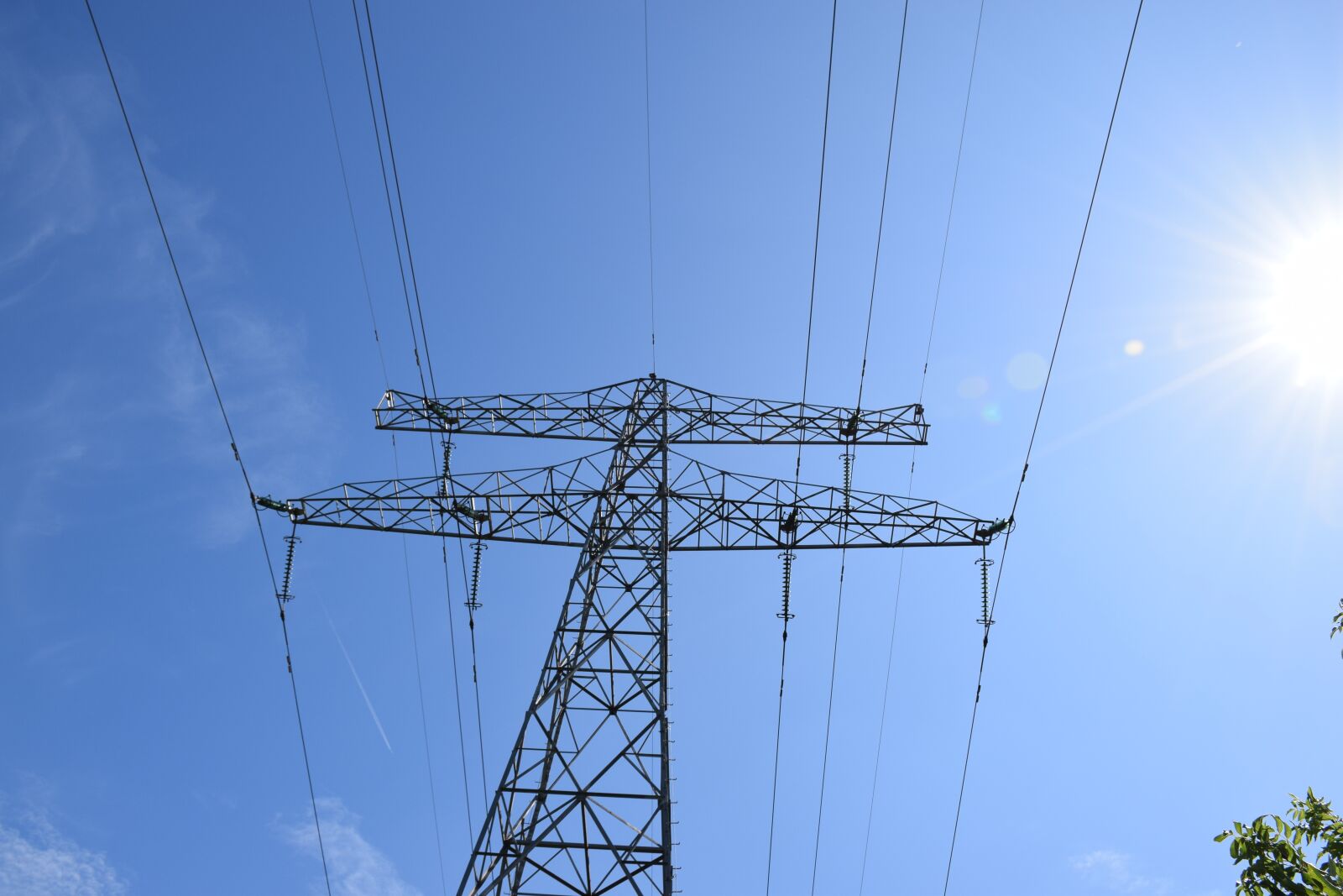 Nikon D5300 sample photo. High voltage, pylon, electricity photography
