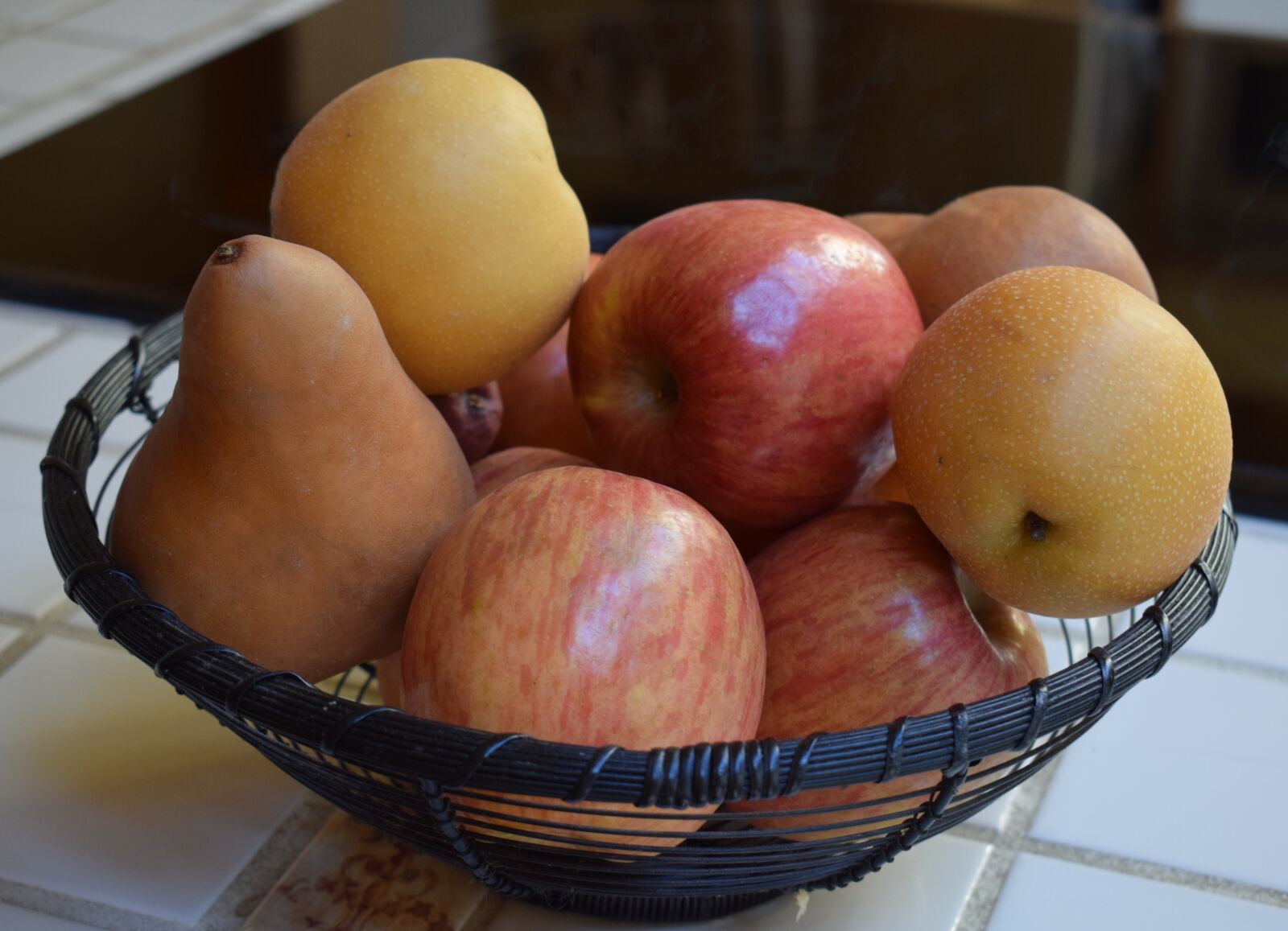 Nikon D3300 sample photo. Apples and pears, fruit photography