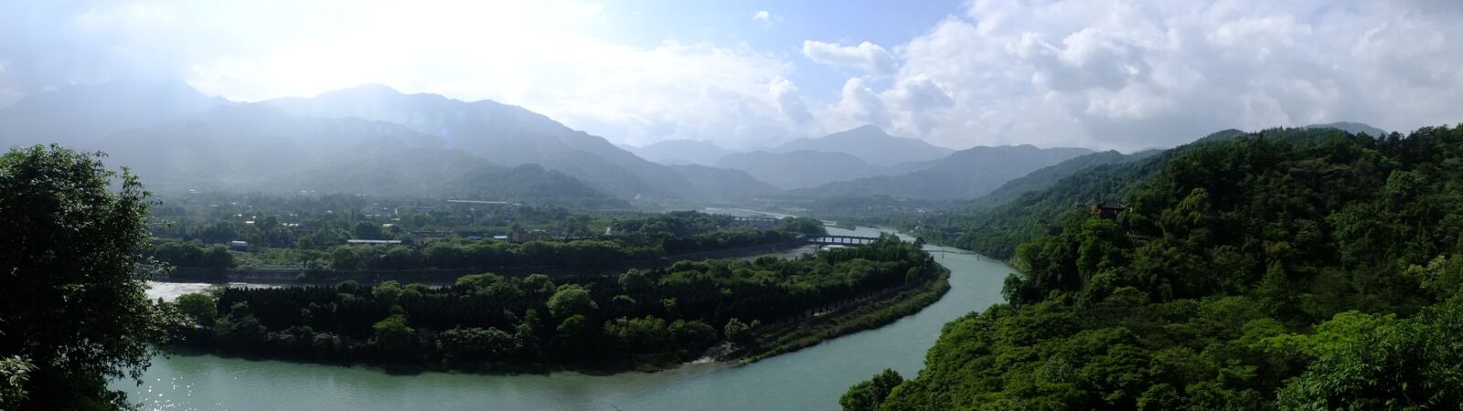 Fujifilm X10 sample photo. River, panorama, landscape photography