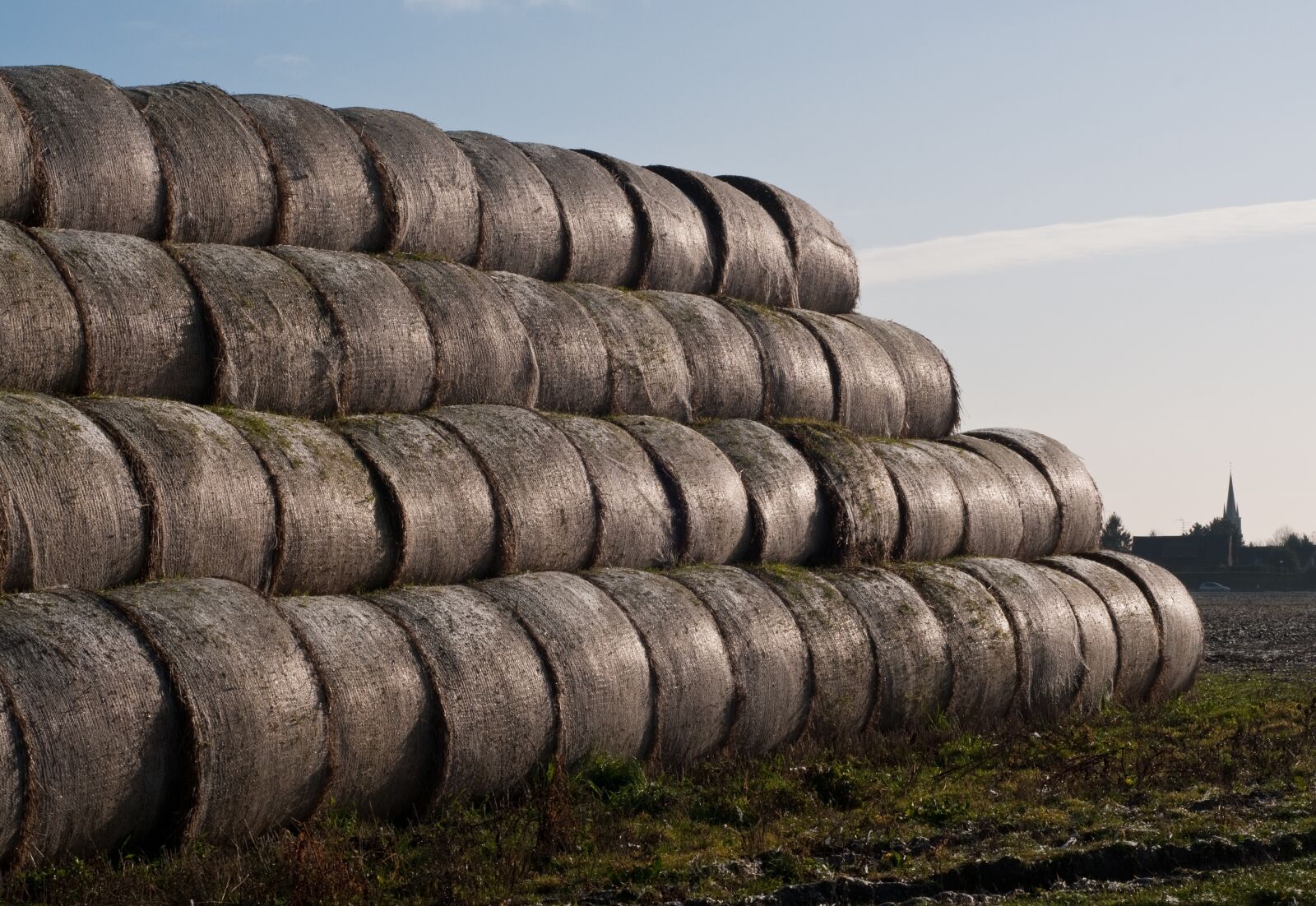 Nikon D300 sample photo. Haystack, straw, agriculture photography