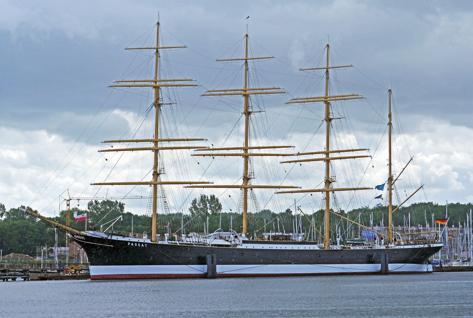 Panasonic Lumix DMC-GX8 sample photo. Tall ship, the four-masted photography