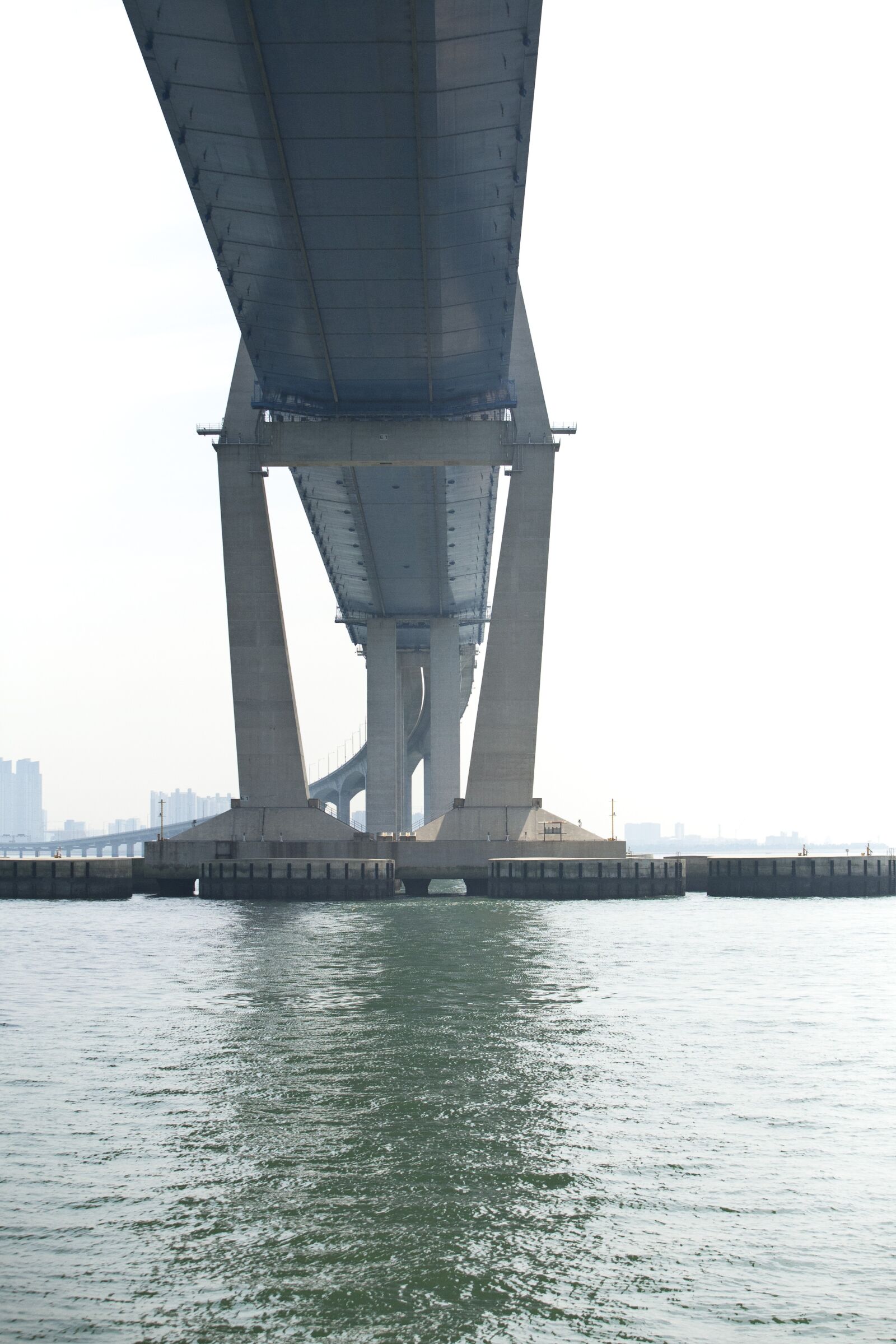 Canon EOS 5D sample photo. Bridge, incheon bridge, korea photography