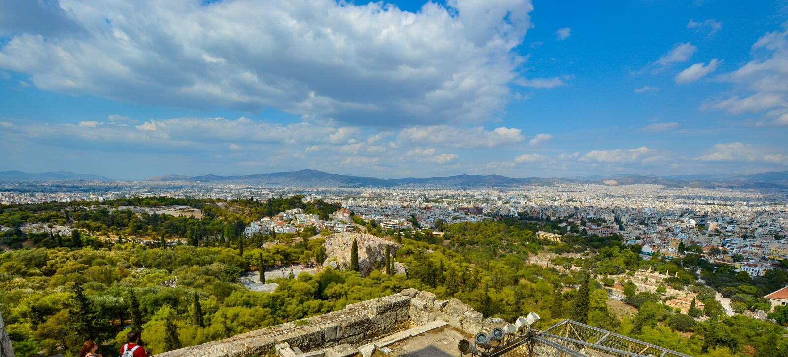 Nikon D5200 sample photo. Athens, acropolis, view photography