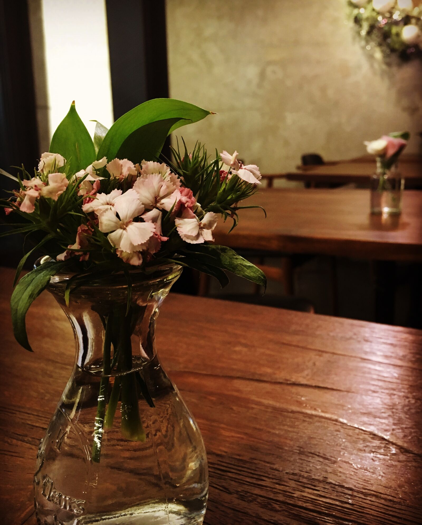 Apple iPhone 6s sample photo. Cafe, a small bottle photography