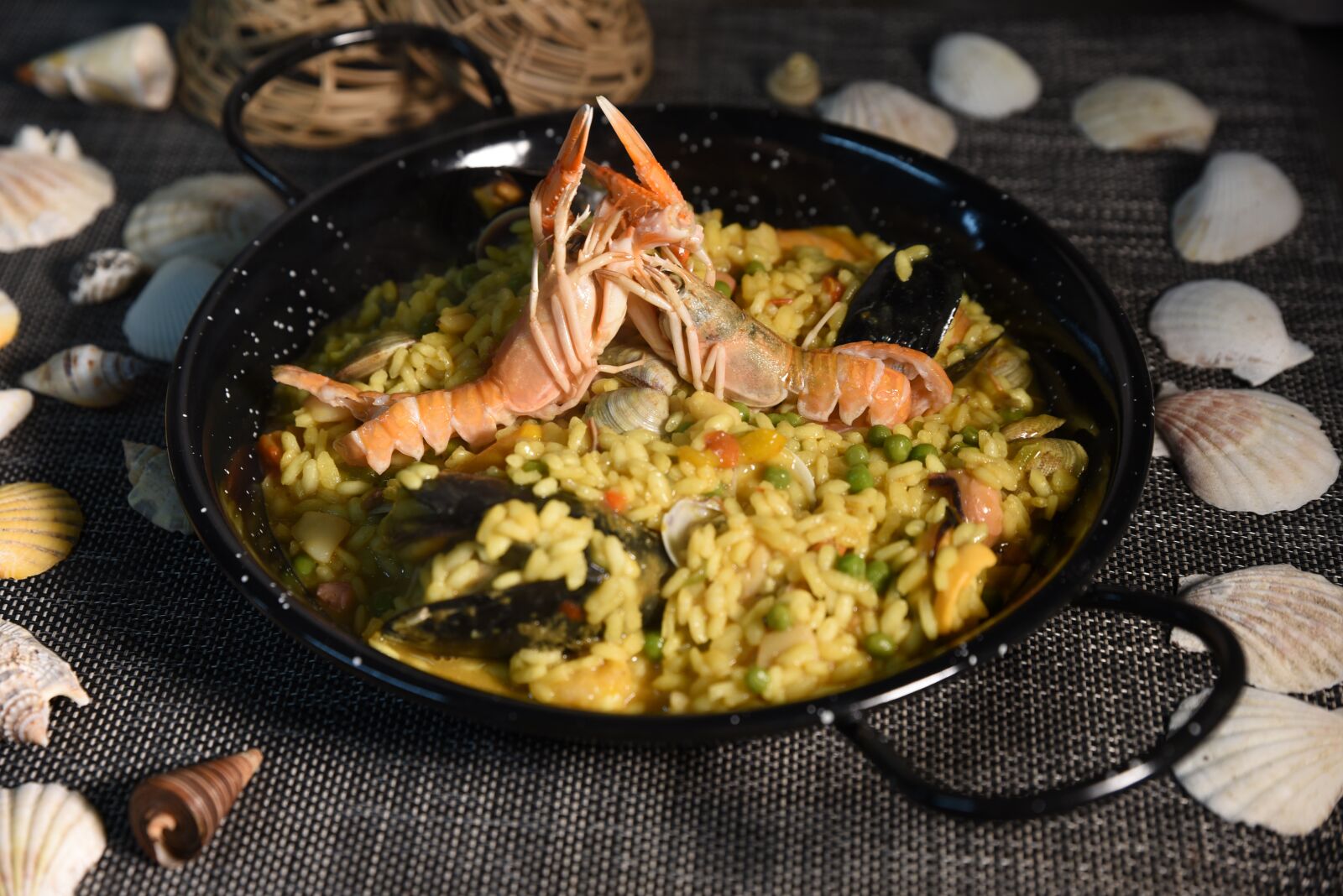 Nikon D750 sample photo. Paella, spain, food photography