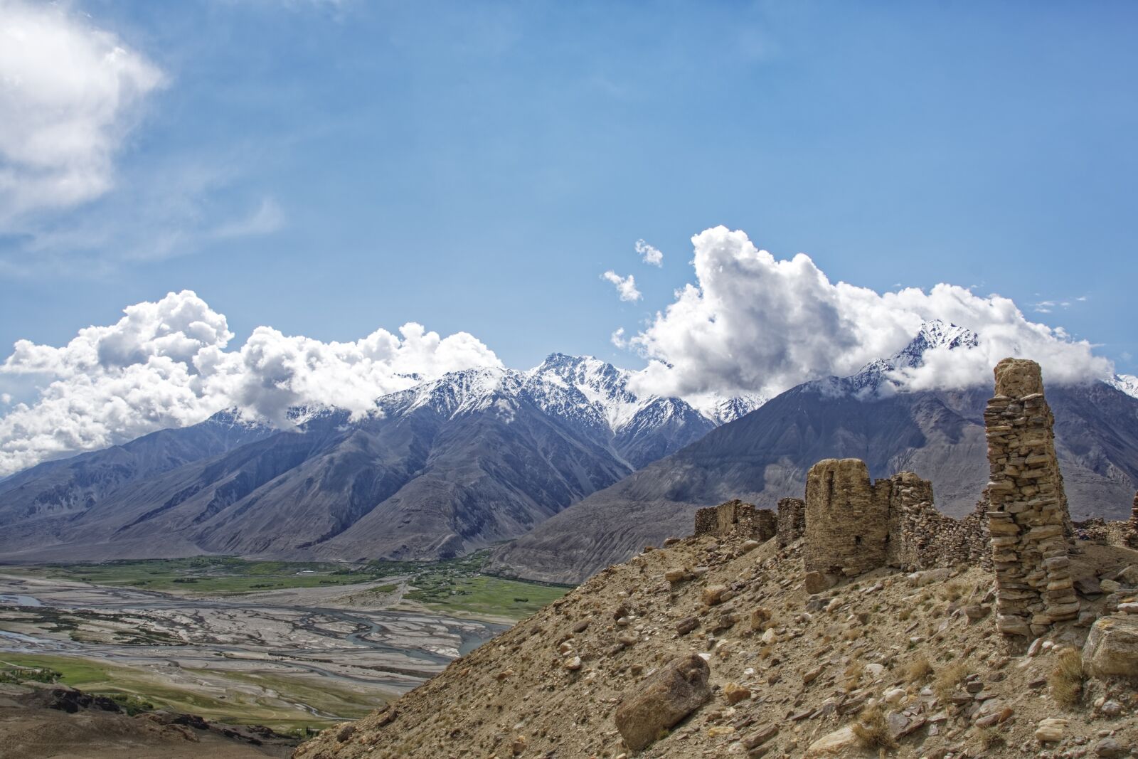 Nikon D500 sample photo. Tajikistan, yamchun fort, fortress photography