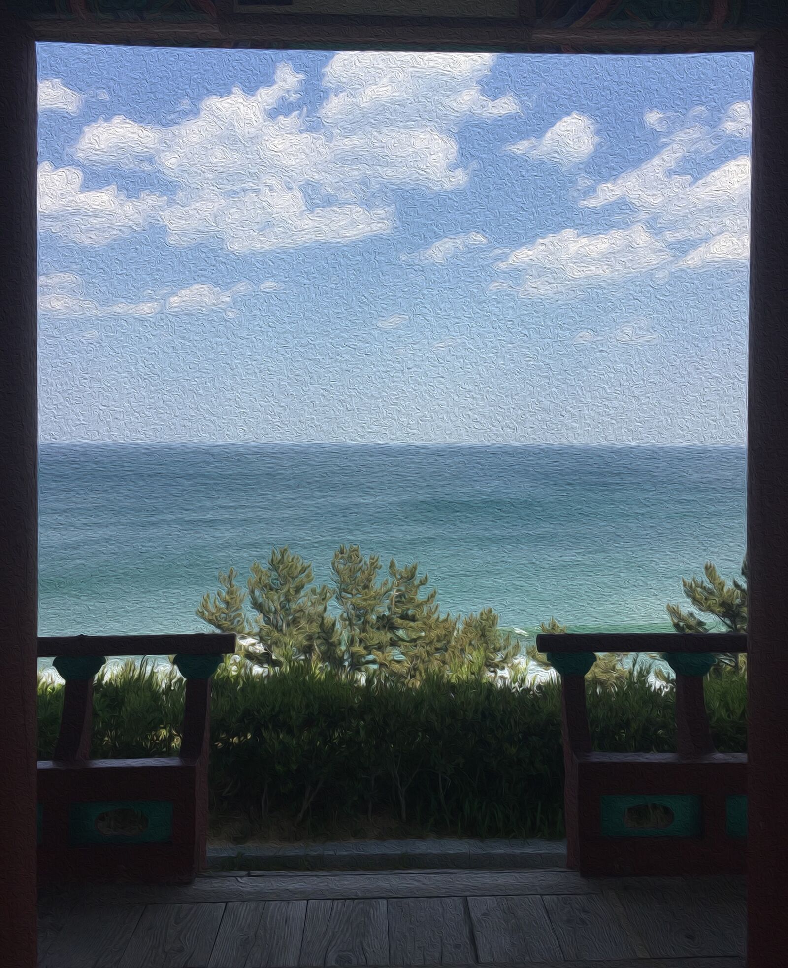 Apple iPhone 6 sample photo. Sealine, sea, sky photography