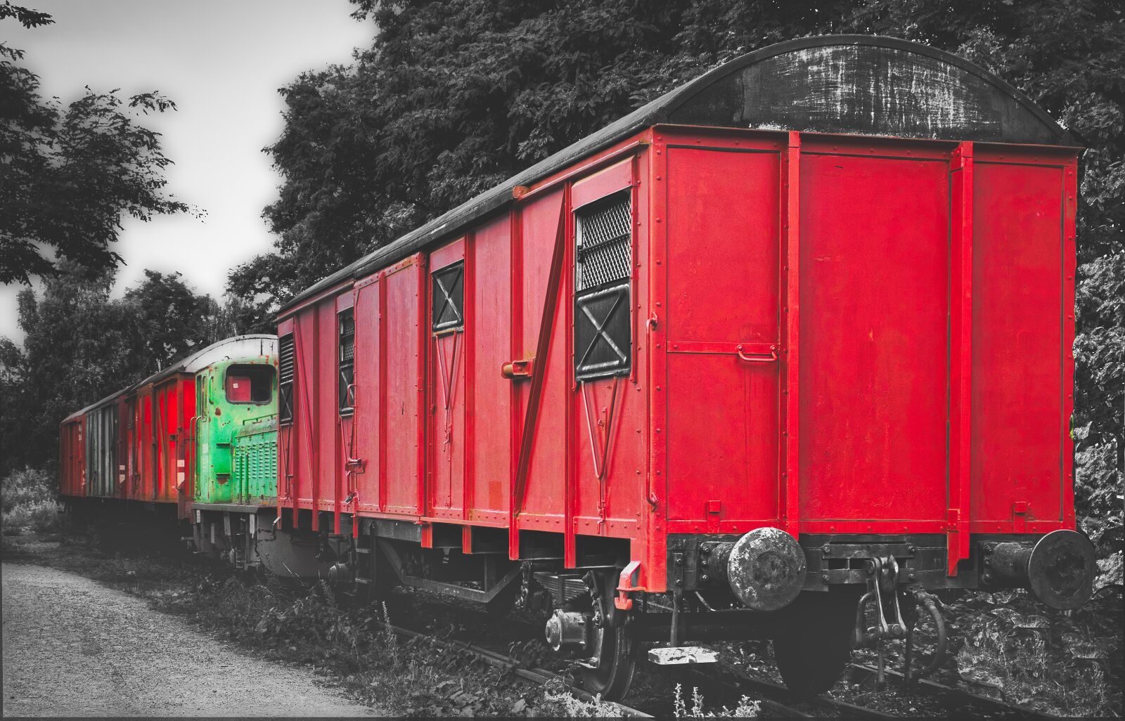 Canon EOS 80D sample photo. Wagon, old, retired photography