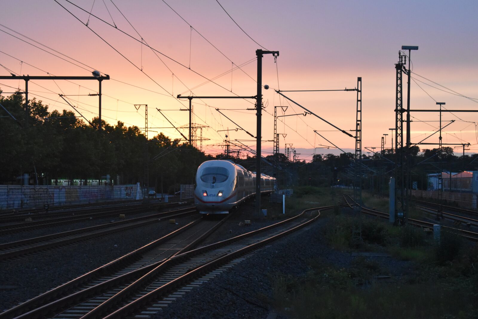 Nikon D3500 sample photo. Train, ice, tracks photography