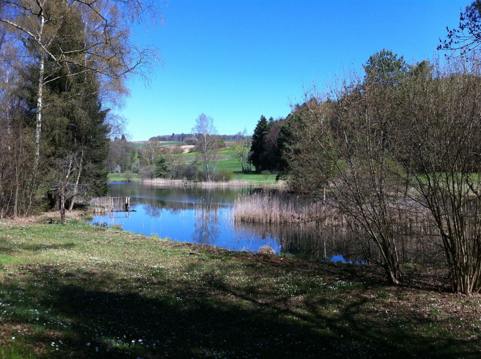 Apple iPhone 4 sample photo. Water landscape, silent, impressions photography