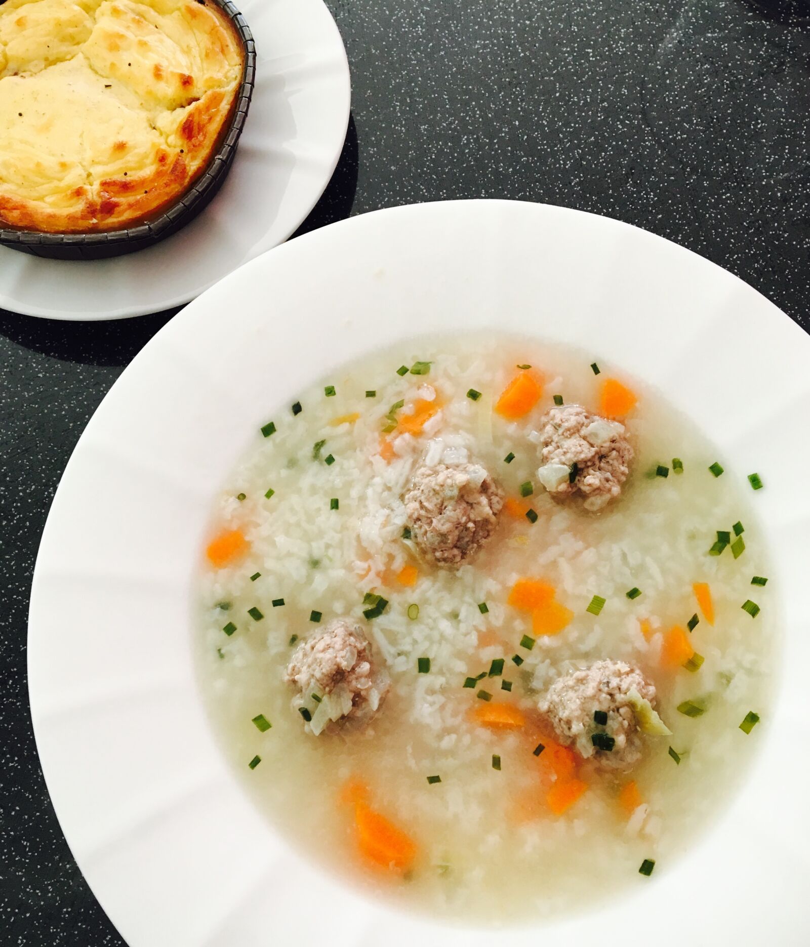 Apple iPhone 6s sample photo. Soup, eat, meat balls photography