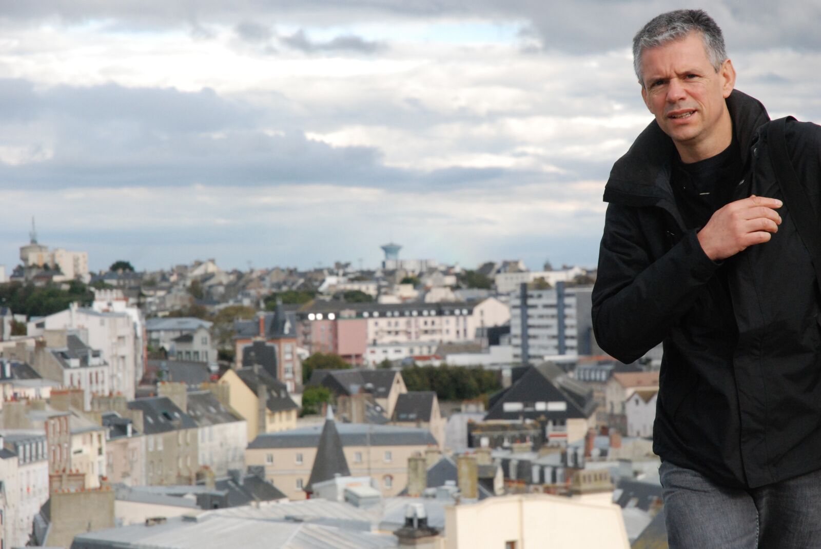 Nikon D80 sample photo. Granville, man, cloud photography