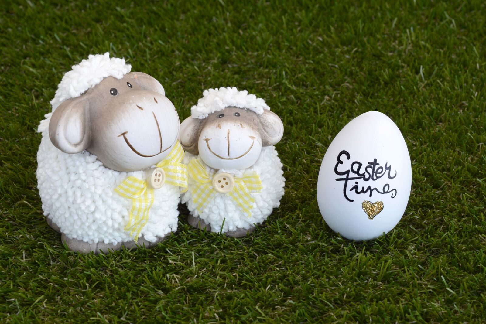 Nikon D7100 sample photo. Sheep, easter, easter egg photography