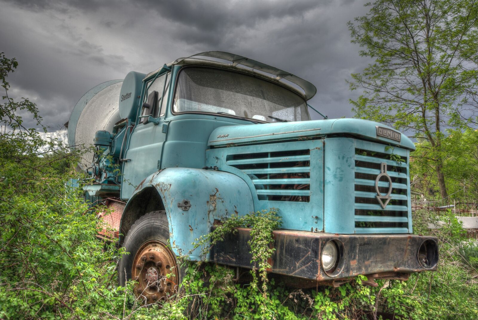 Pentax K10D sample photo. Truck, abandoned, breakage photography