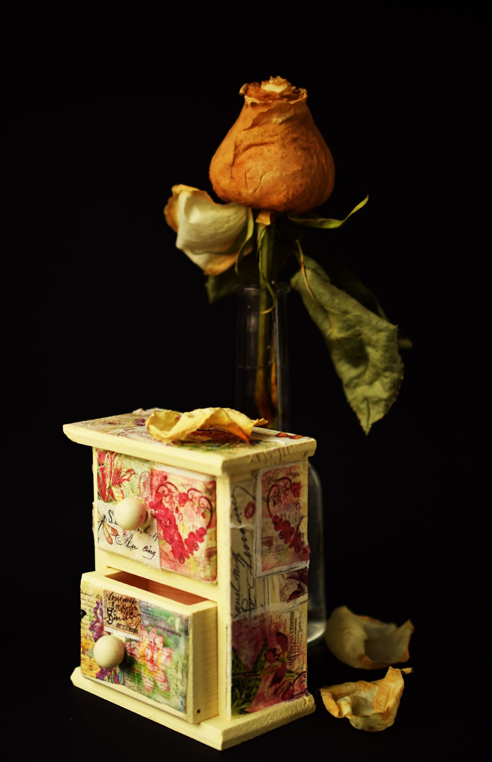 Nikon D5300 sample photo. Vintage, rose, retro photography