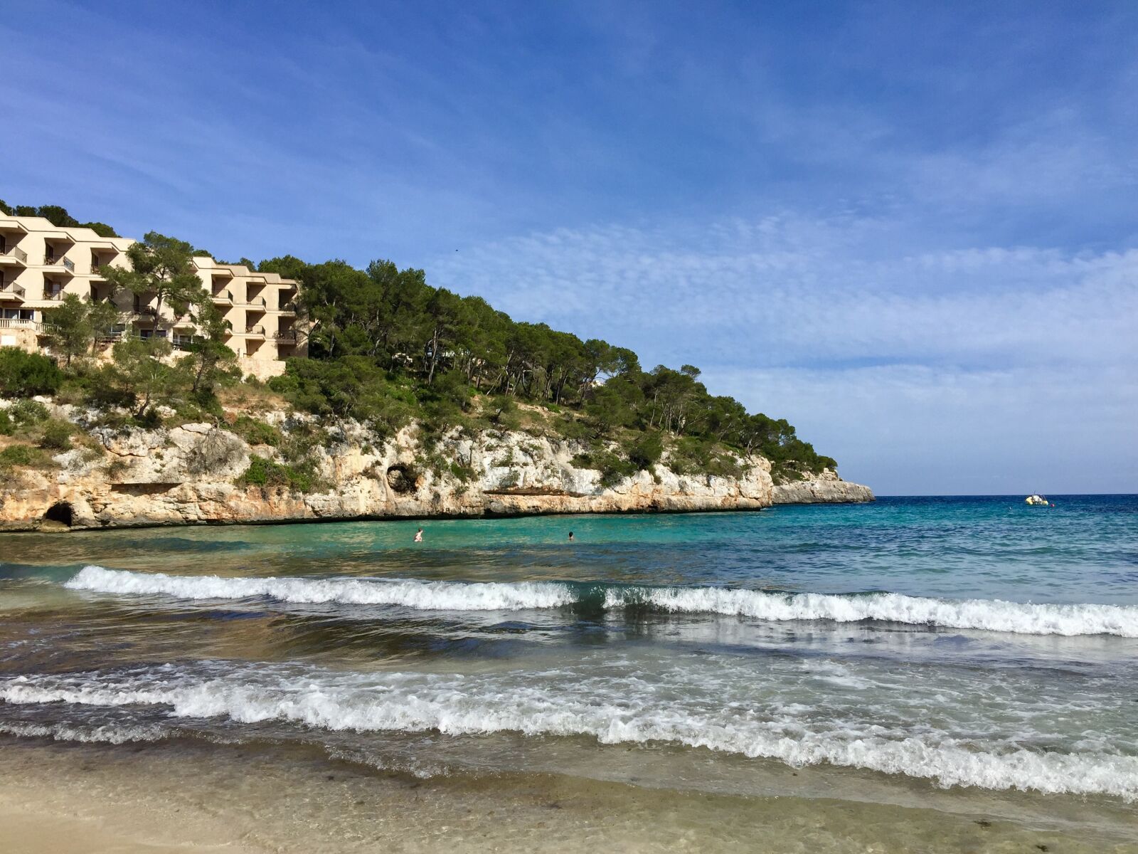 iPhone 6 Plus back camera 4.15mm f/2.2 sample photo. Mallorca, sea, blue photography