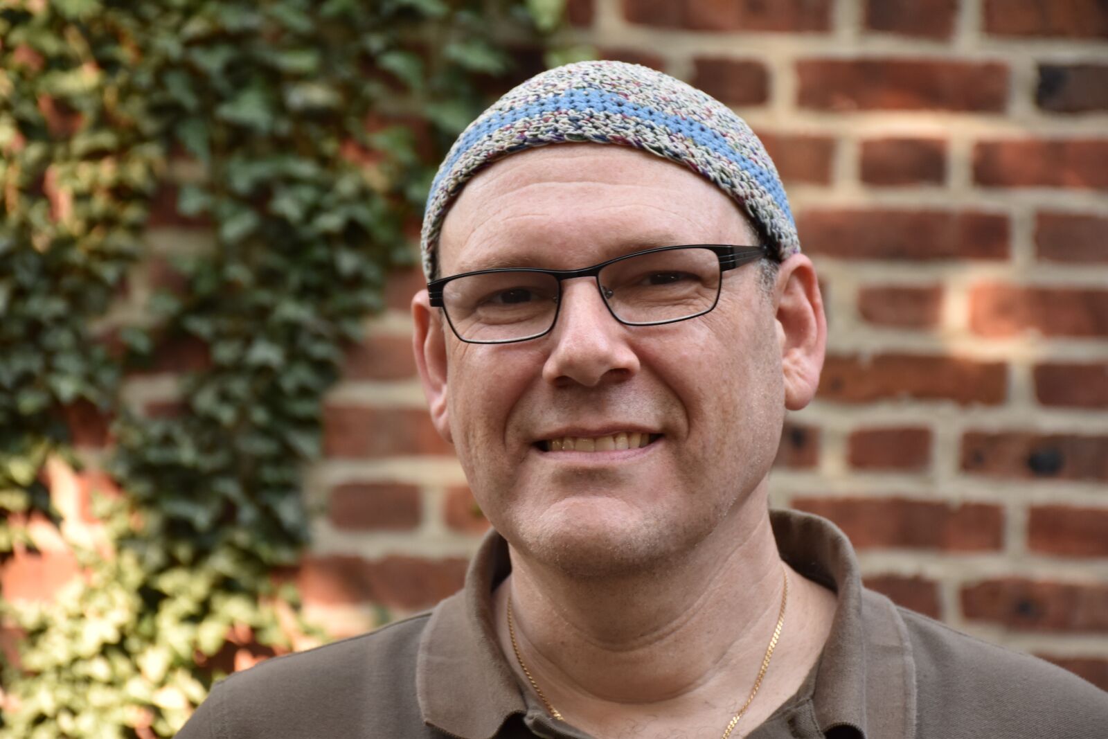 Nikon D5500 sample photo. Rabbi, smile, smiling guy photography