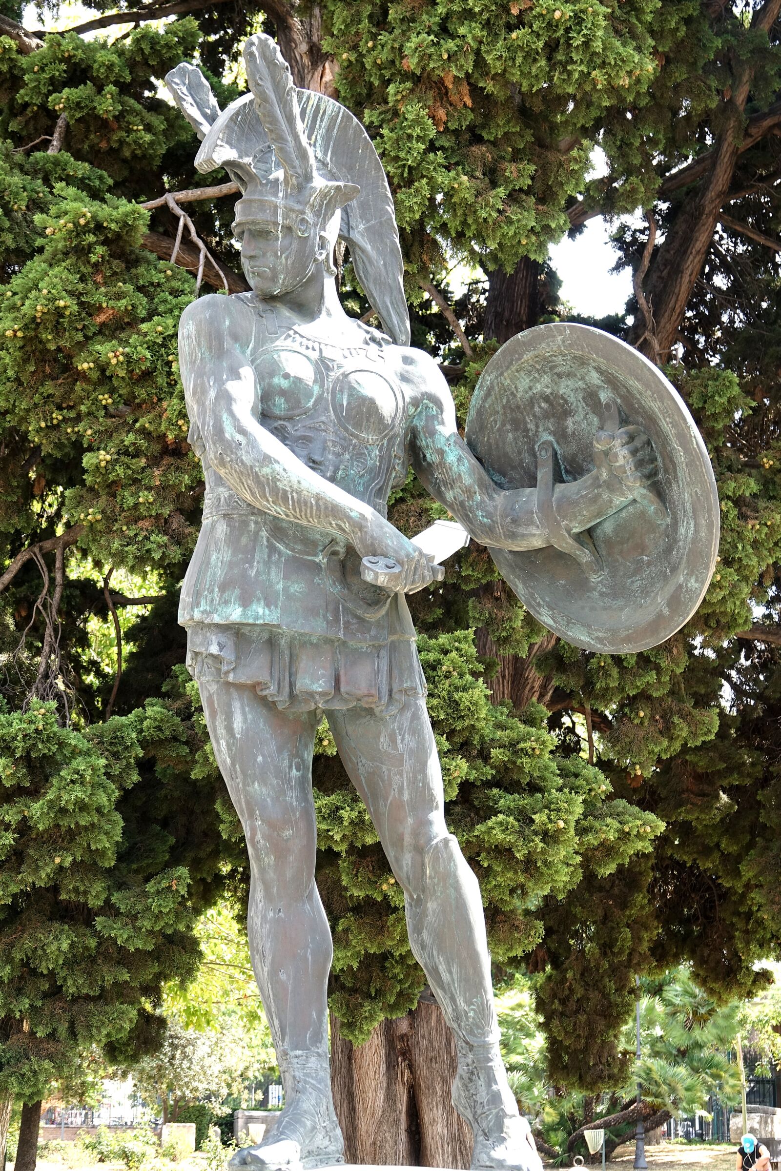Sony Cyber-shot DSC-RX10 III sample photo. Rome, sculpture, statue photography