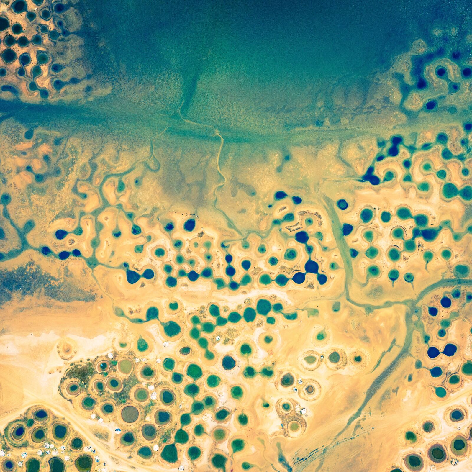 Hasselblad L1D-20c sample photo. Aerial, senegal, africa photography