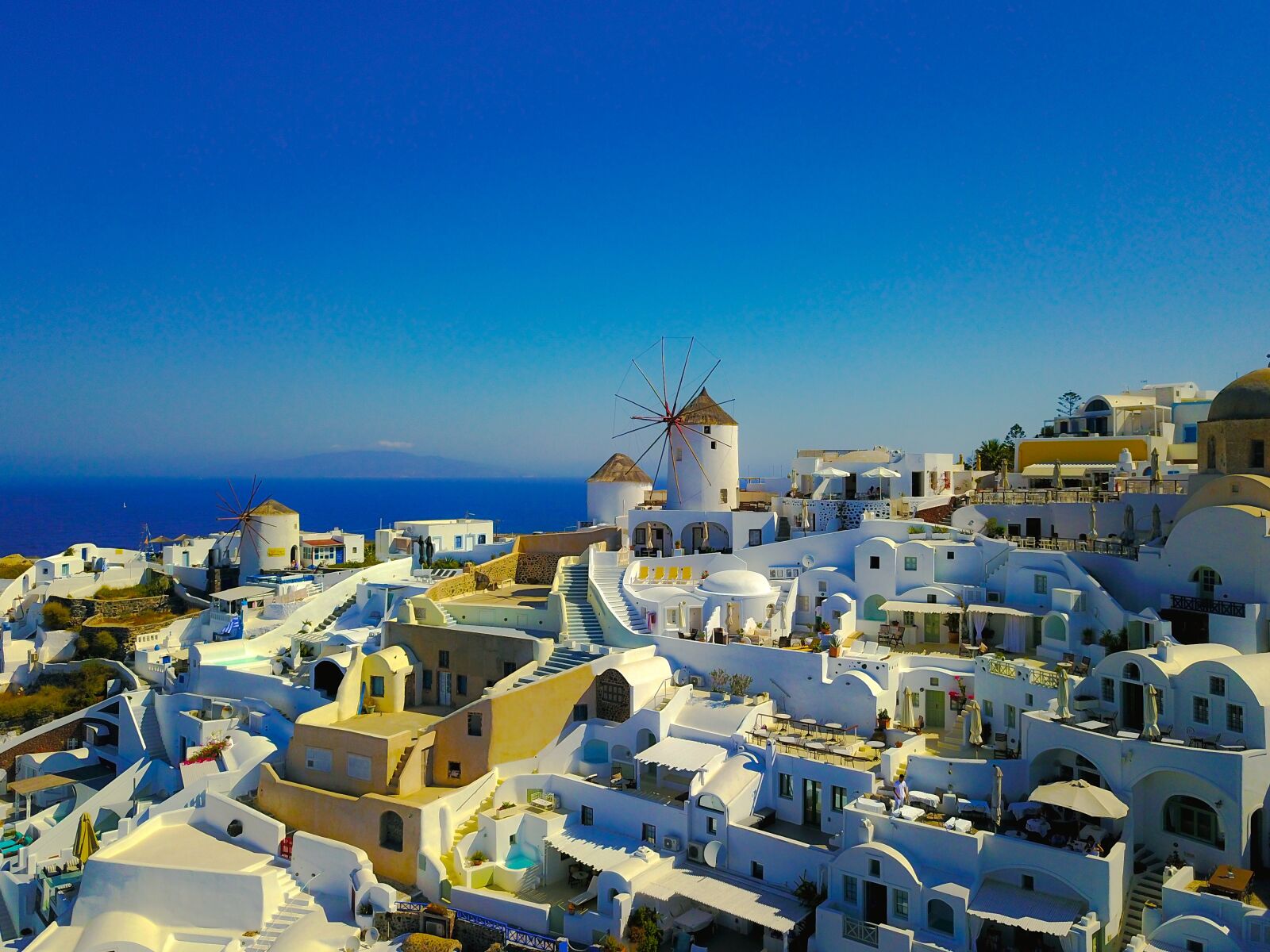DJI FC220 sample photo. Santorini, greece, landscape photography