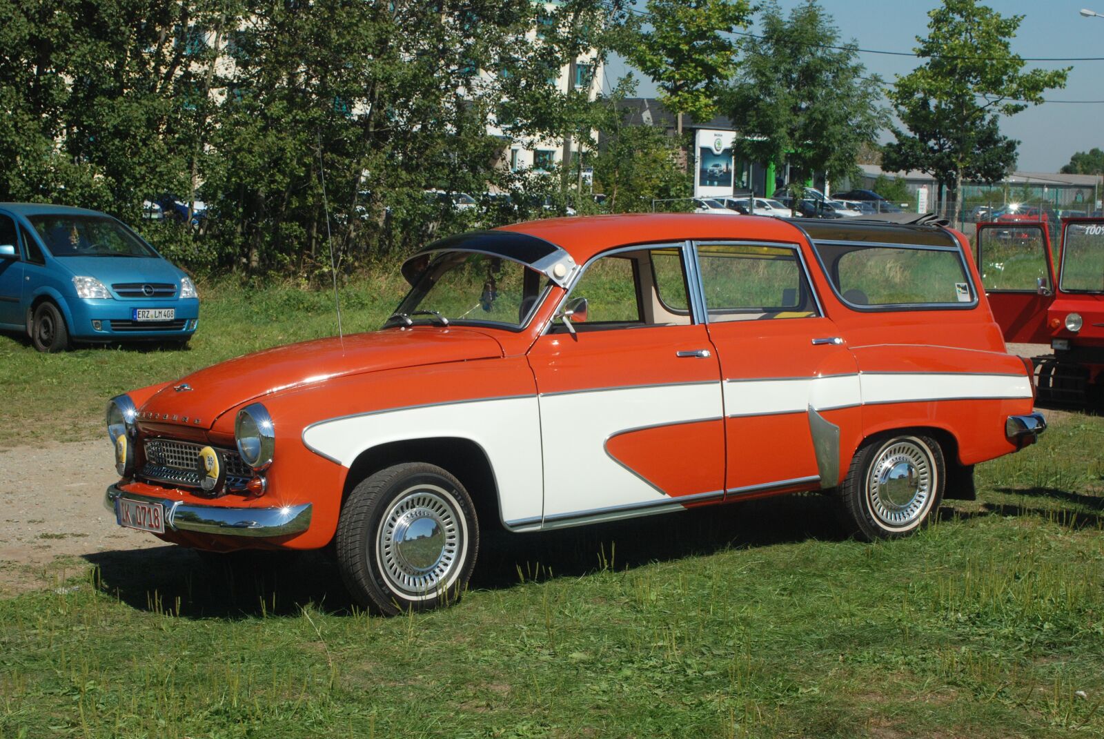 Nikon D80 sample photo. Wartburg 312, auto, oldtimer photography