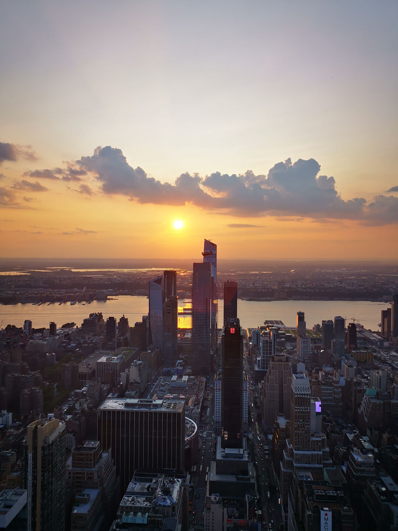 HUAWEI HMA-L29 sample photo. Sunset, the empire state photography