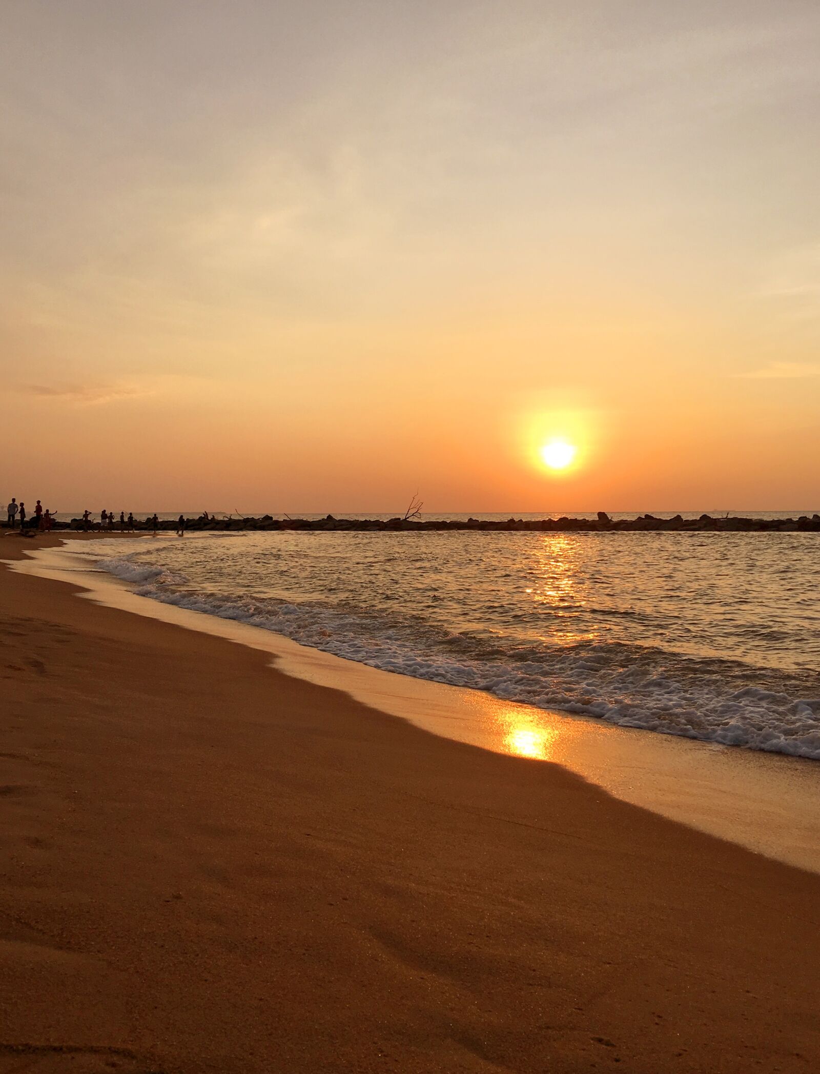 Apple iPhone 6s Plus sample photo. Sunset, sri lanka, beach photography
